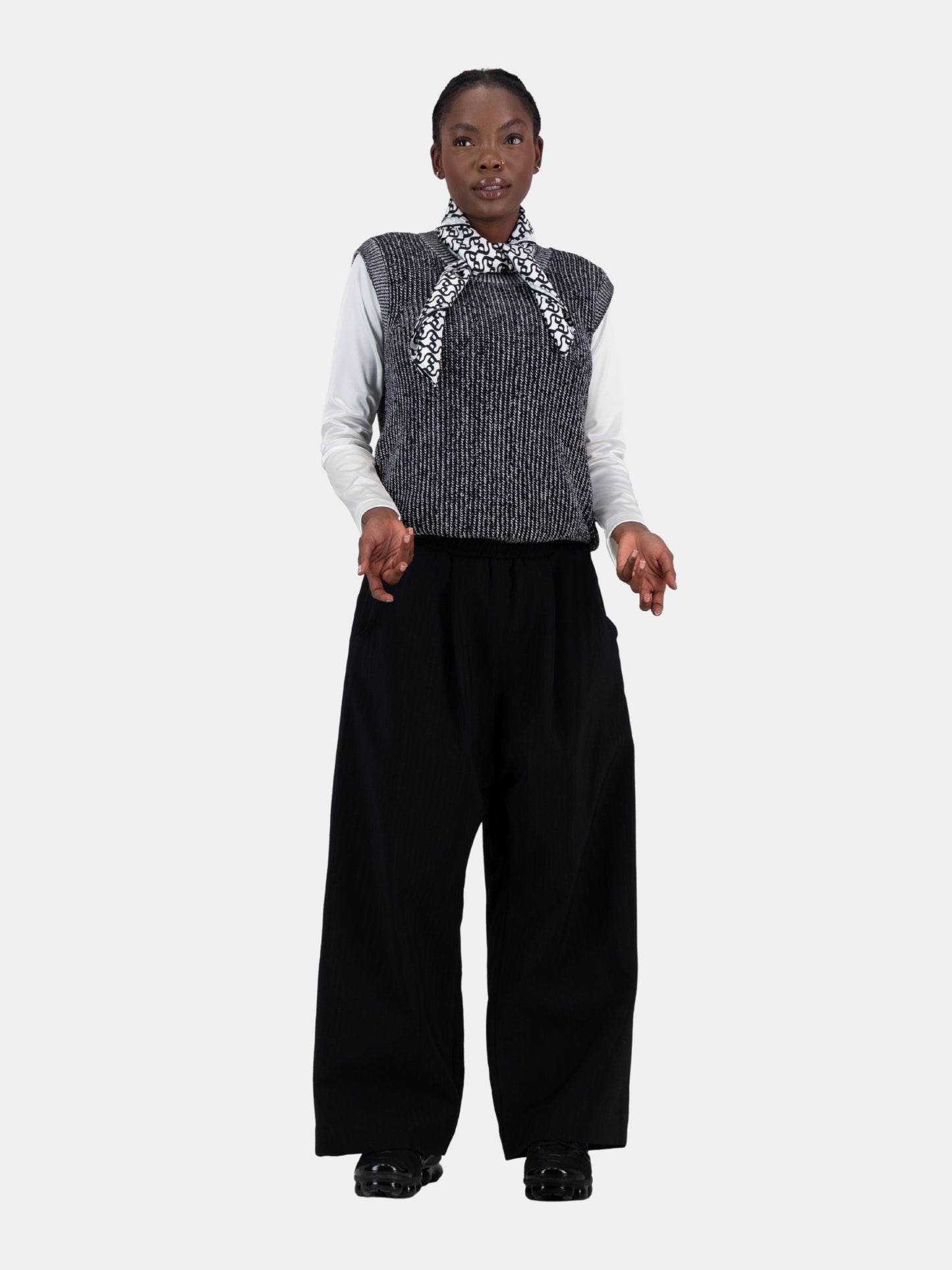 Knitwear vest - Duo Tone