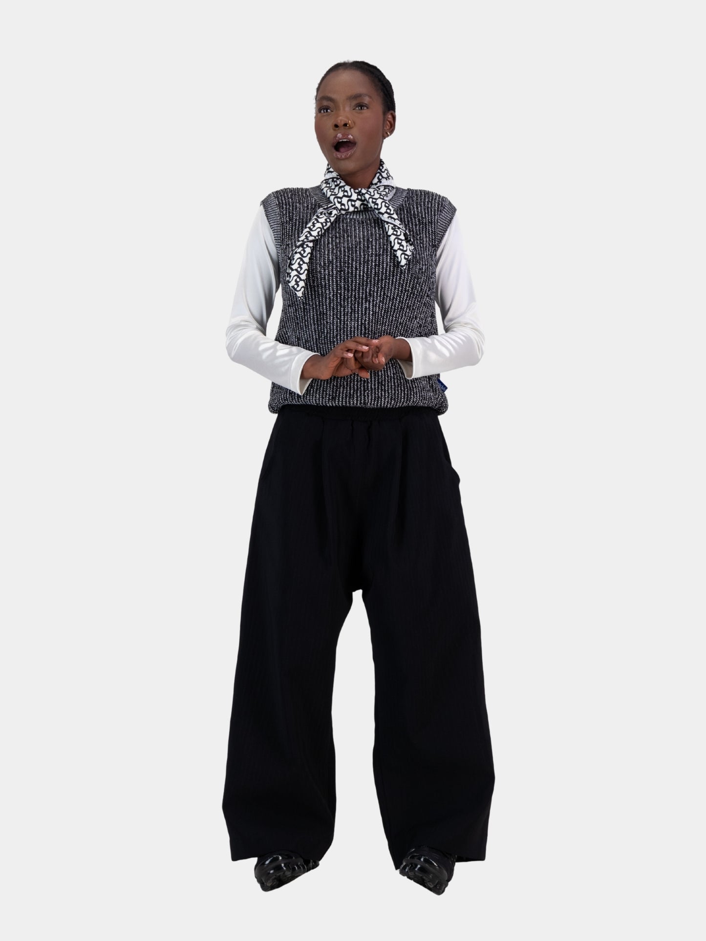 Knitwear vest - Duo Tone