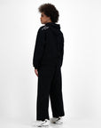 Cropped Cocoon Track- Black.