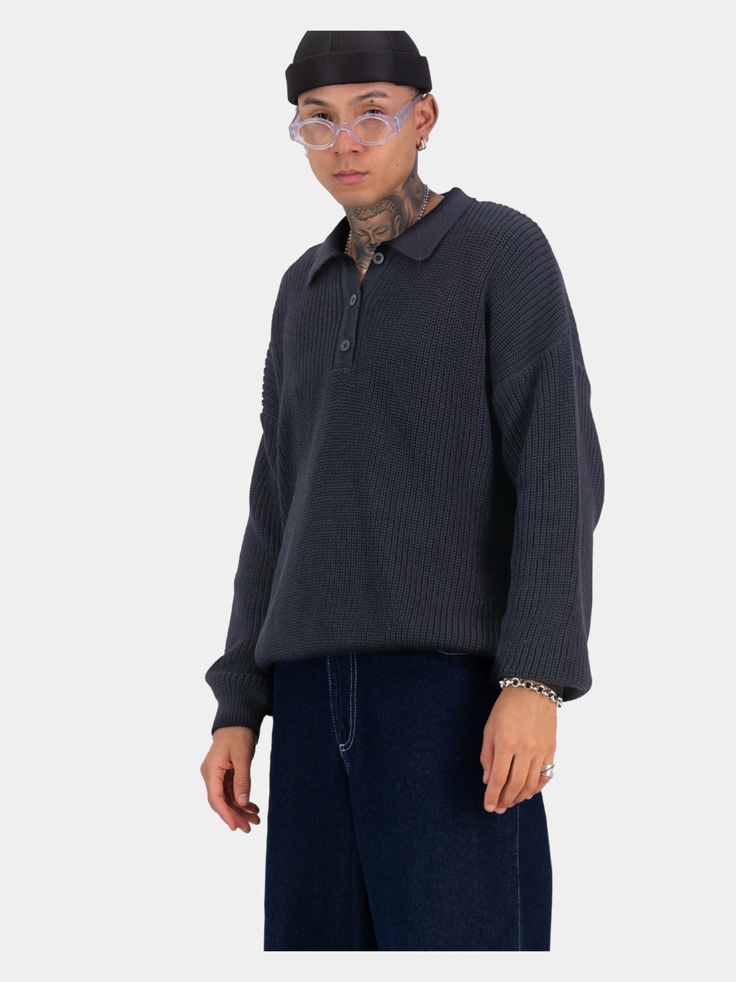 Knit Golfer - Black