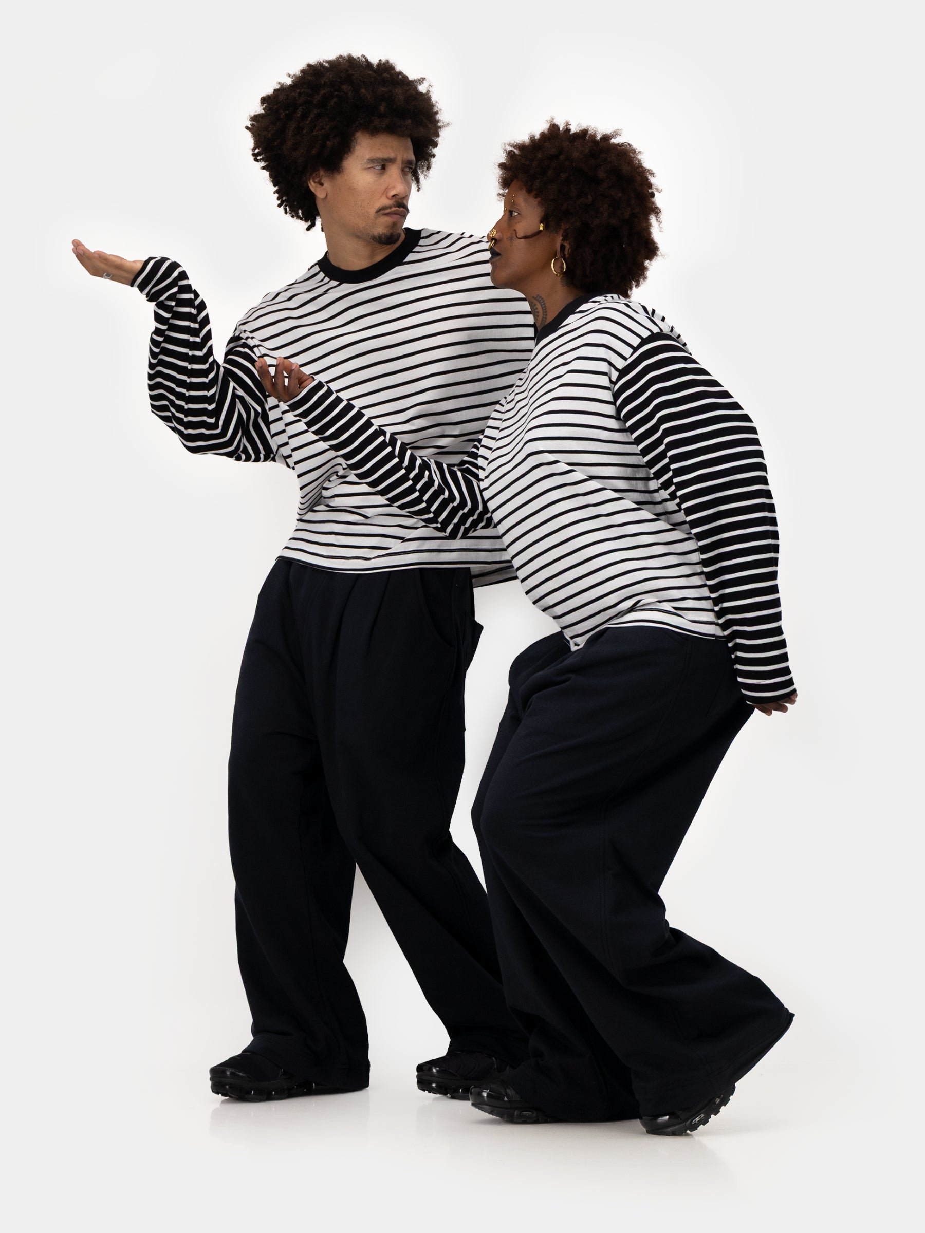 The Uniform Long Sleeve Tee - Stripe