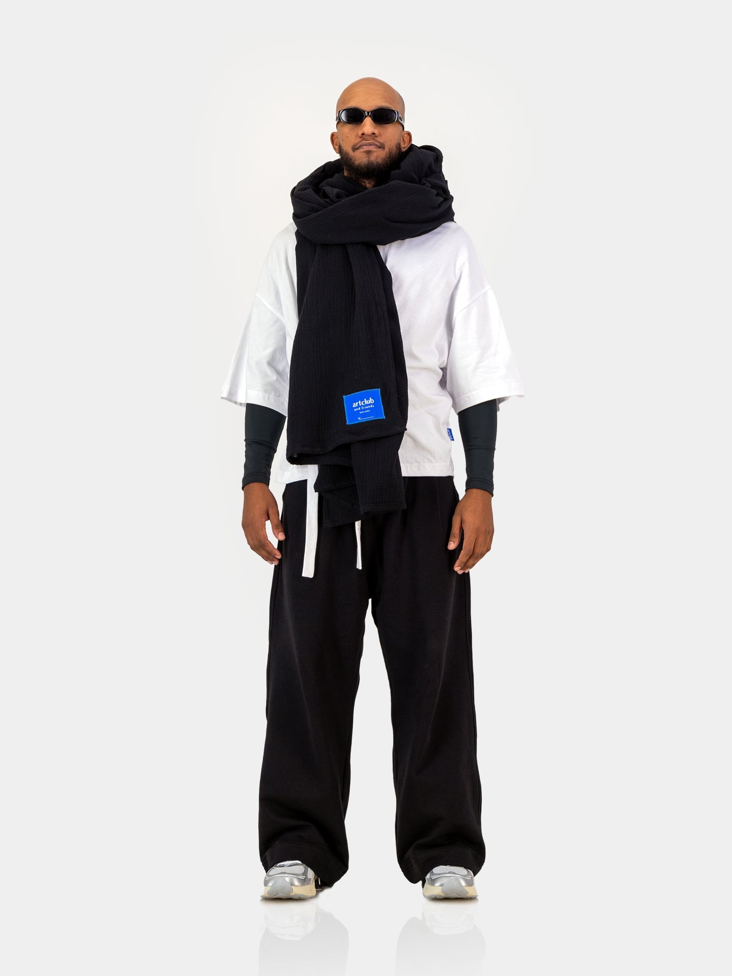 Cocoon Scarf - Black