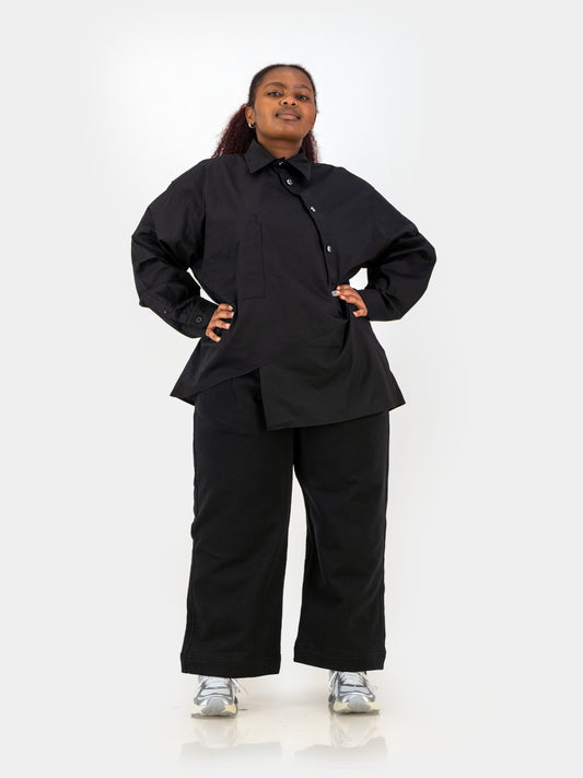 Poet Shirt - Black