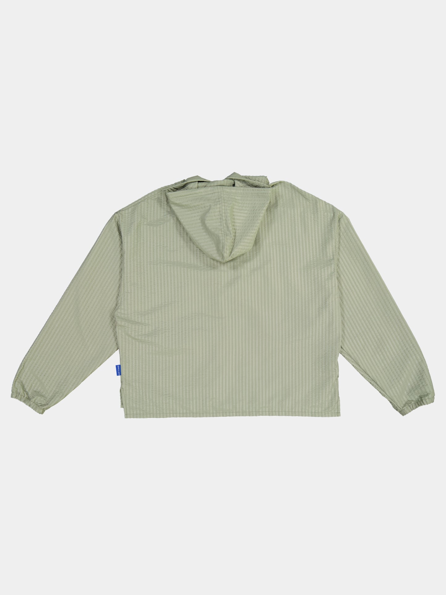 Seersucker Studio Hoodie - Sage