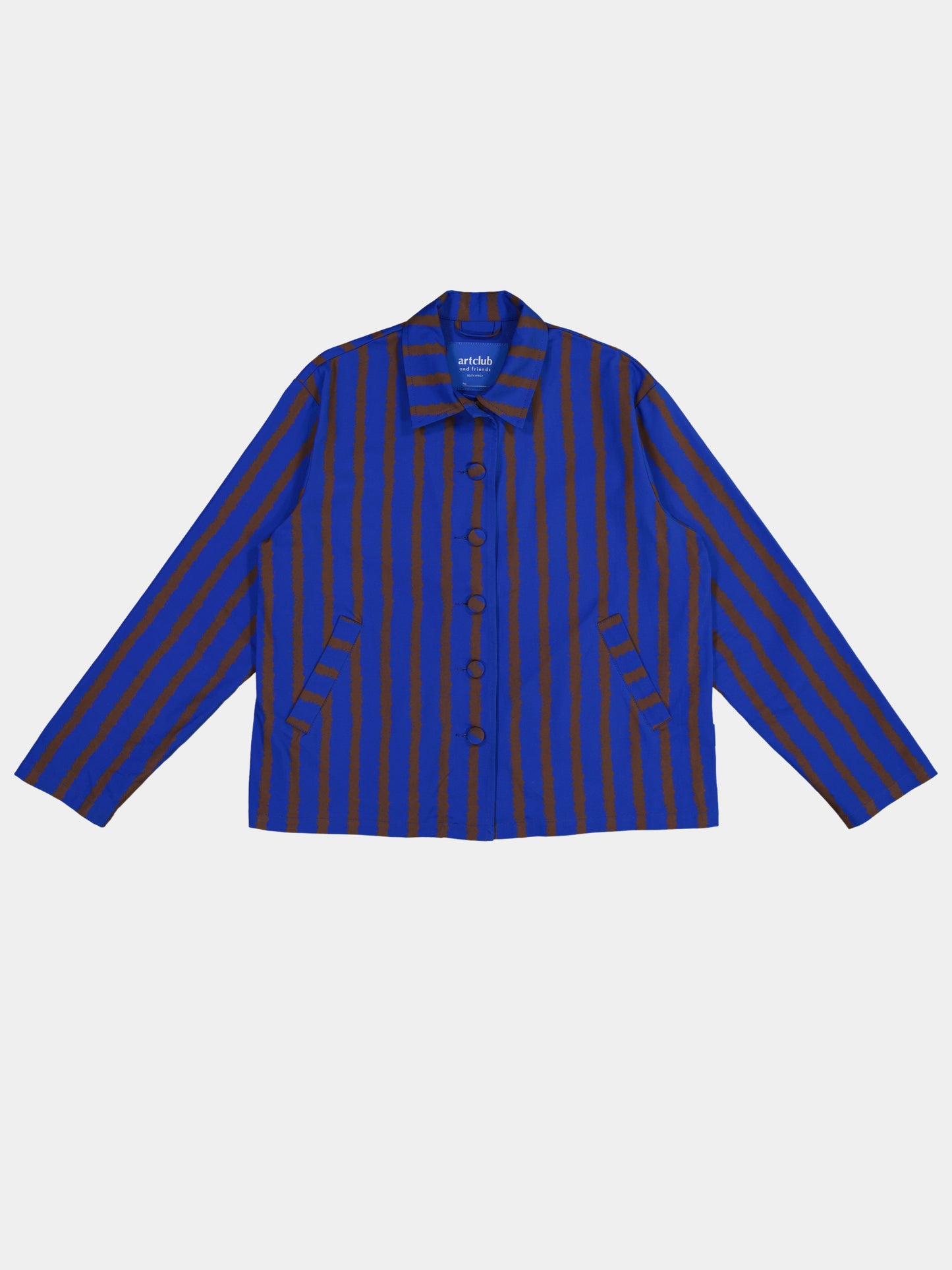 Stripe Awkward Jacket