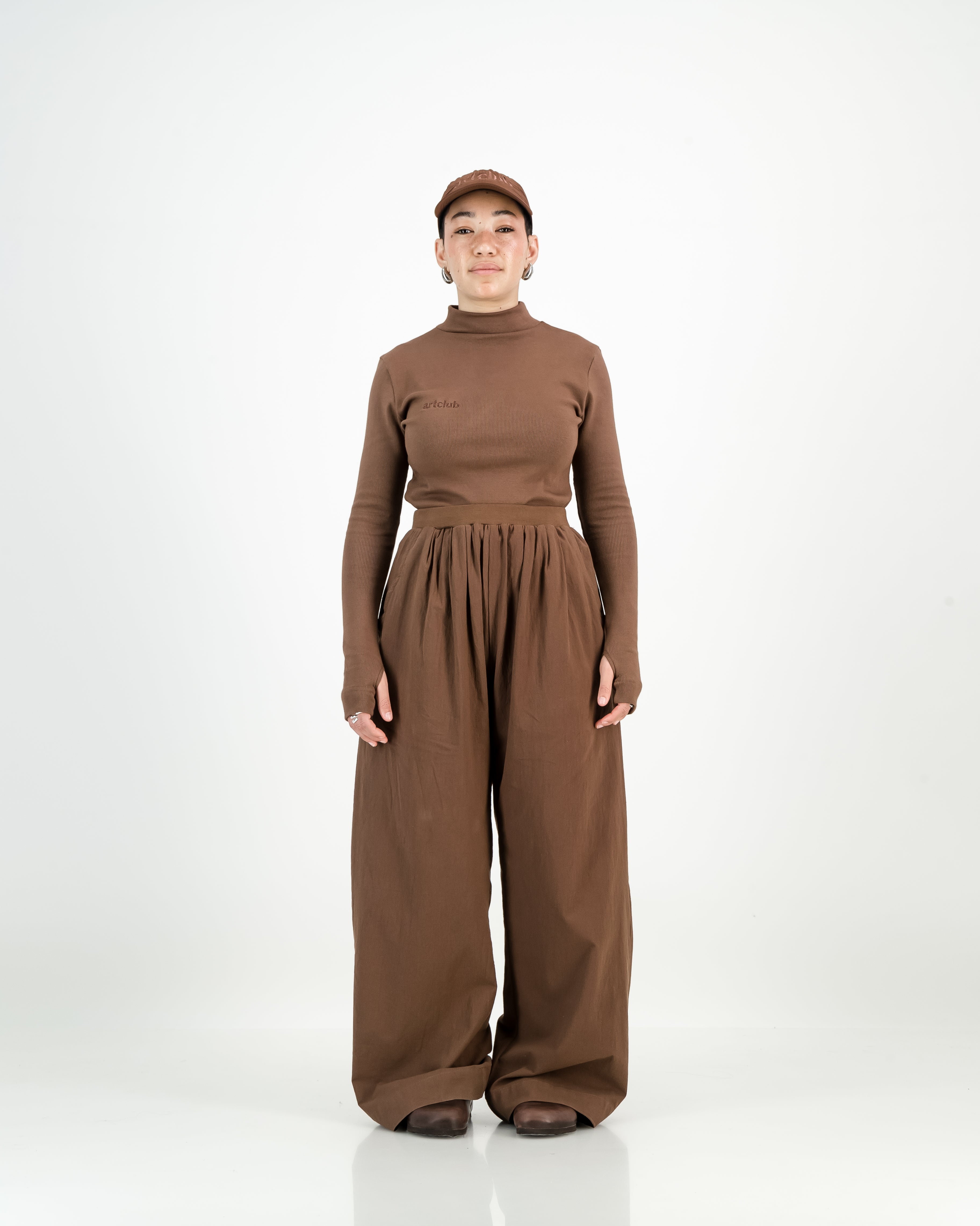 Cocoon Pants - Clay