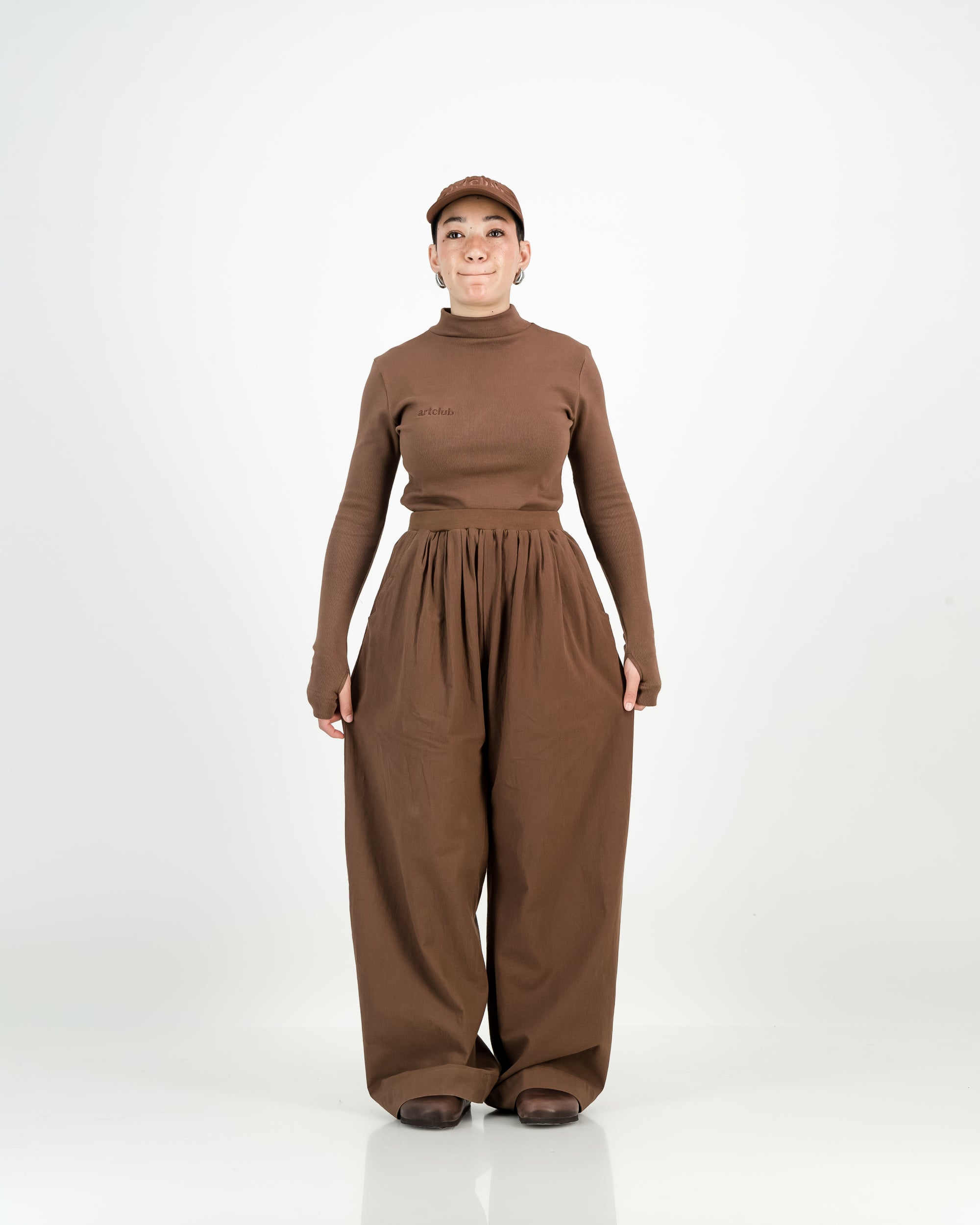 Cocoon Pants - Clay