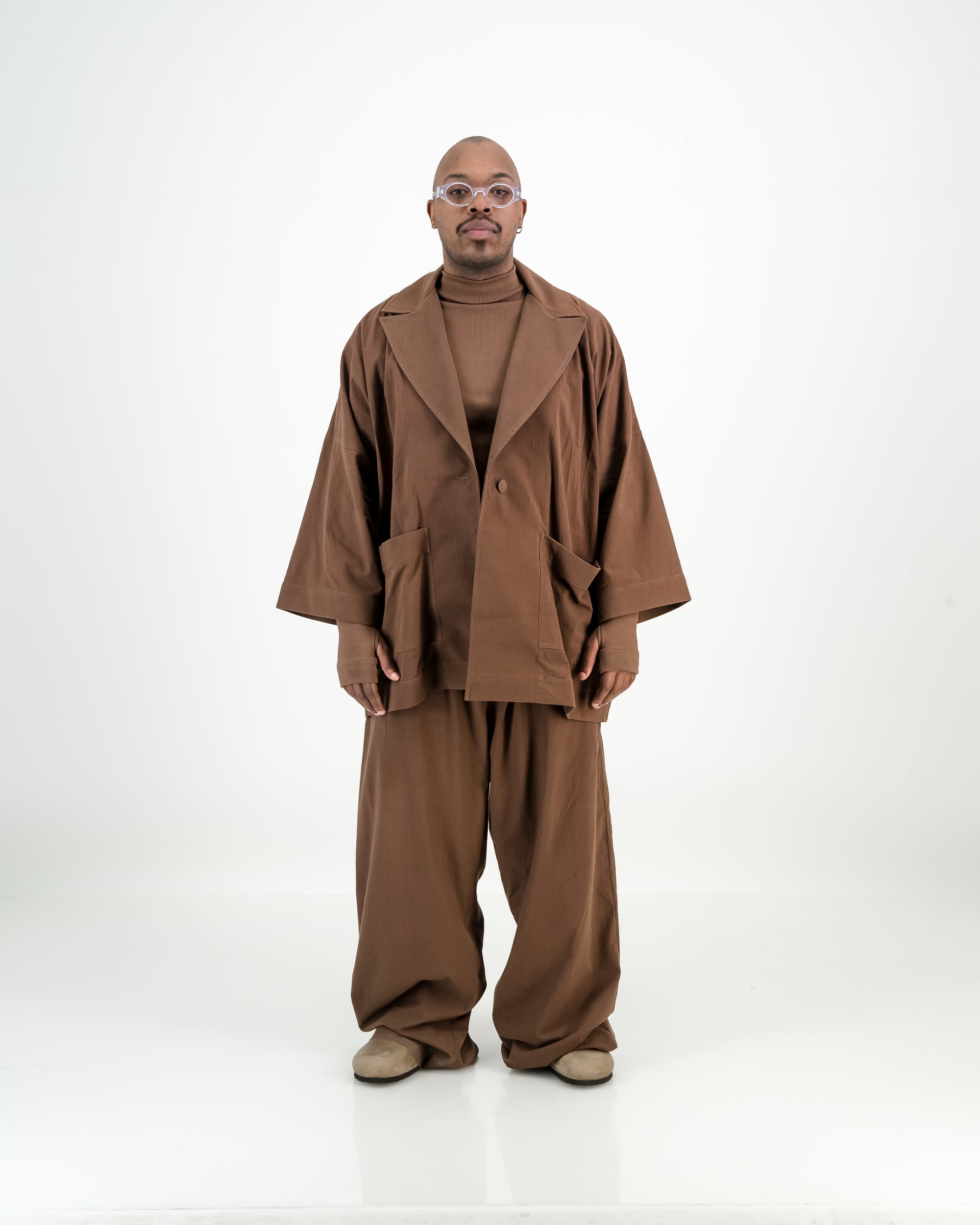 Cocoon Pants - Clay