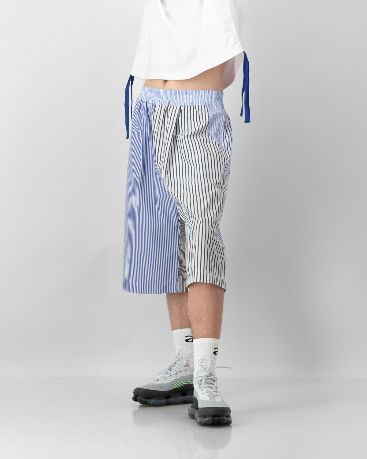 Multi-stripe Cocoon Shorts