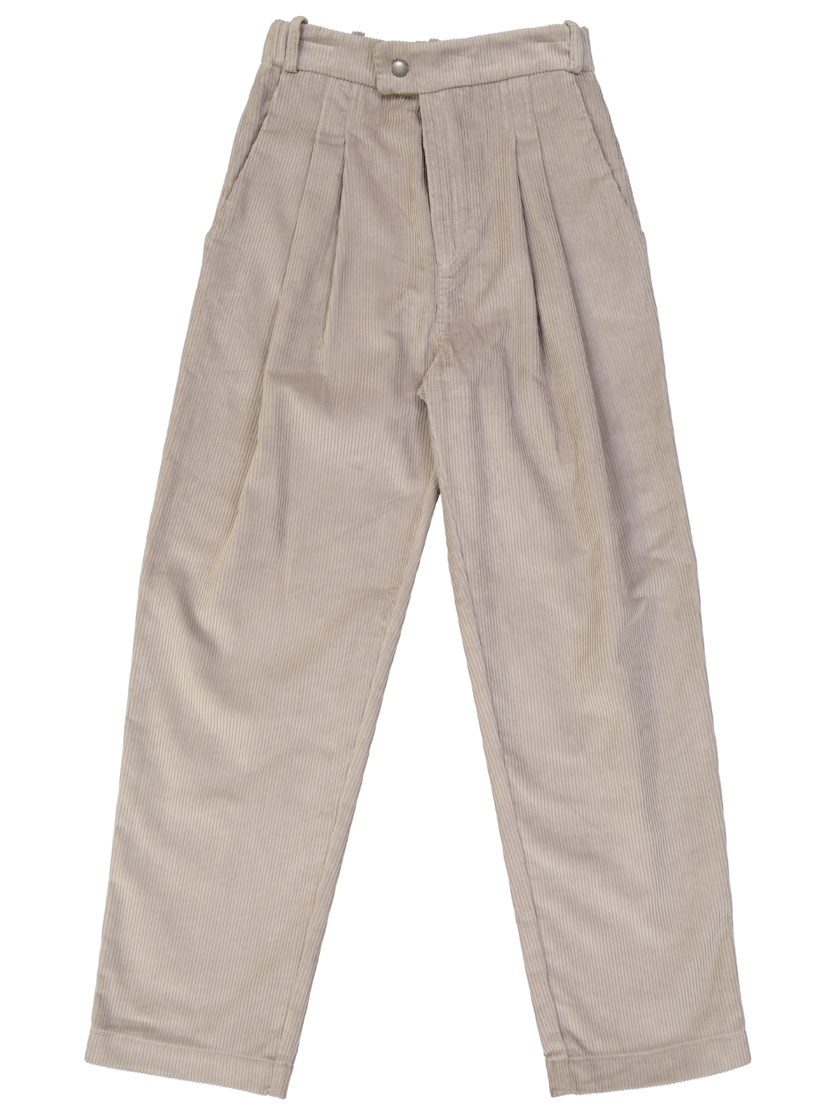 Greige Corduroy Trouser