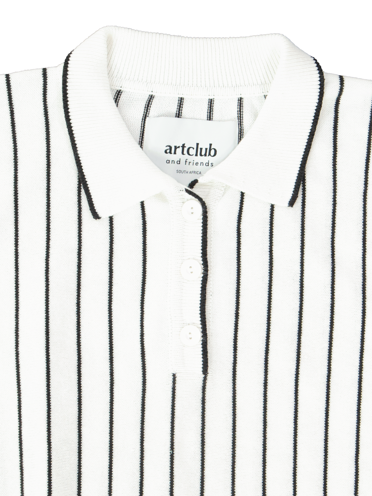 Stripe Knit Golfer