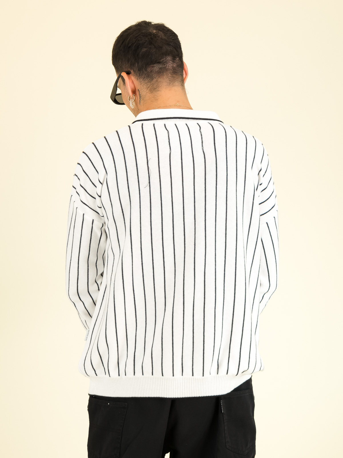 Stripe Knit Golfer