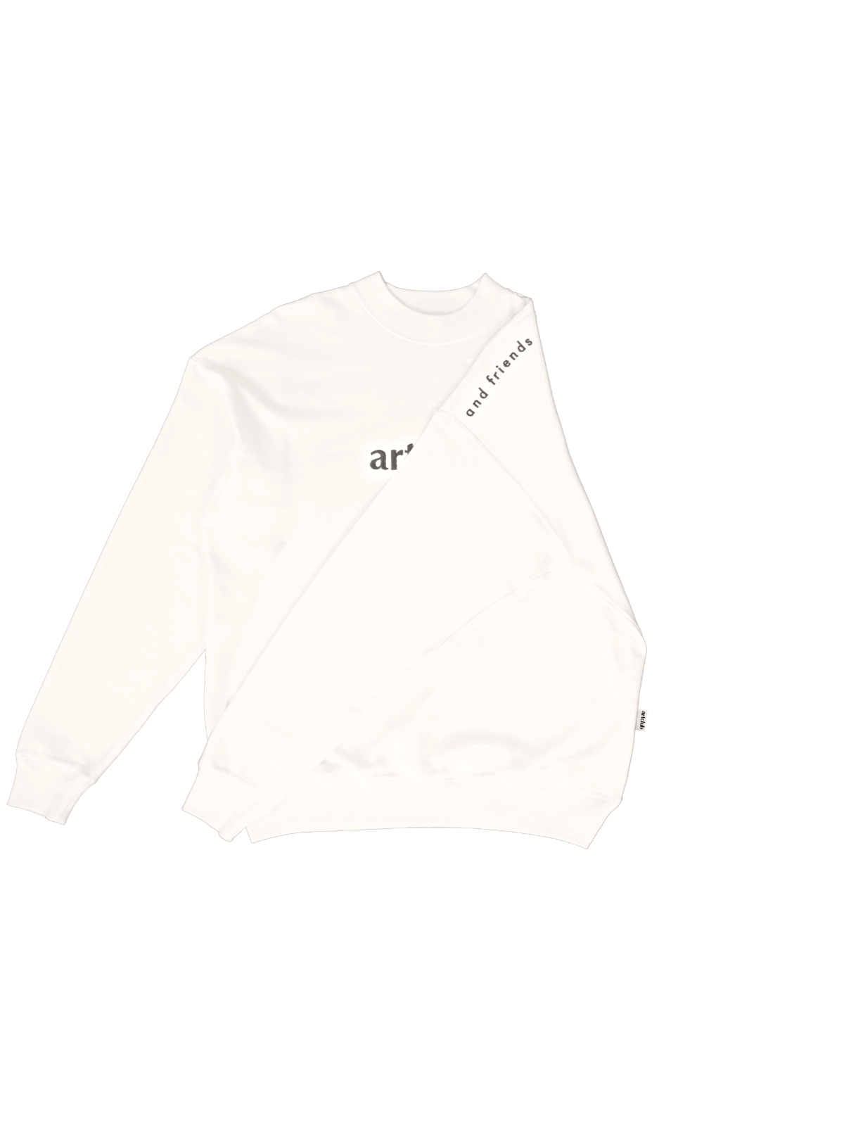 Embroidered Logo Sweater Unbleached