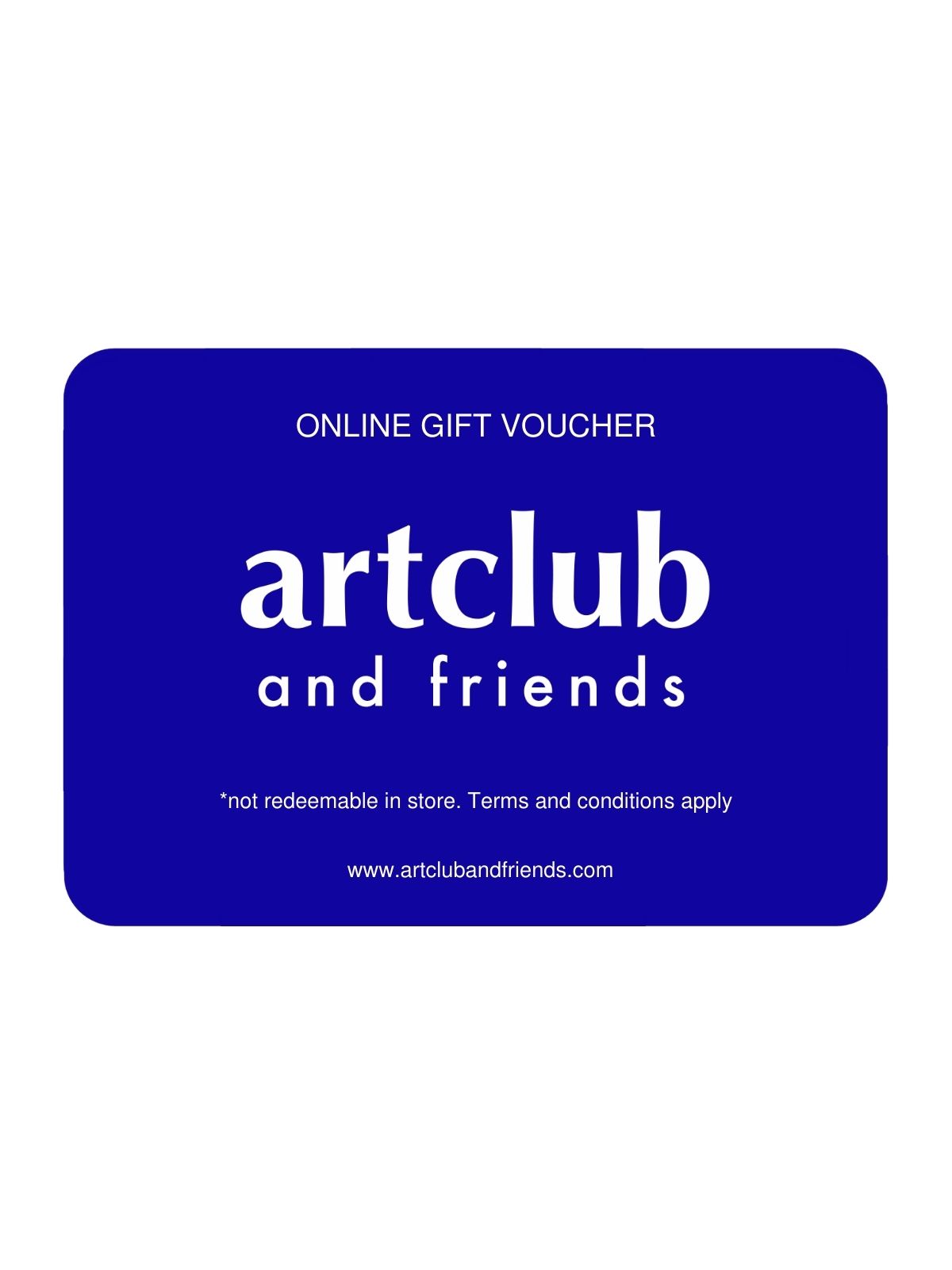 Artclub Gift Voucher